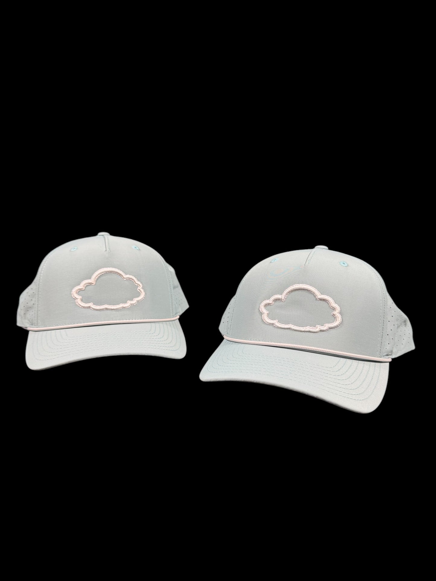 Baby Blue Cloud Rope Hat