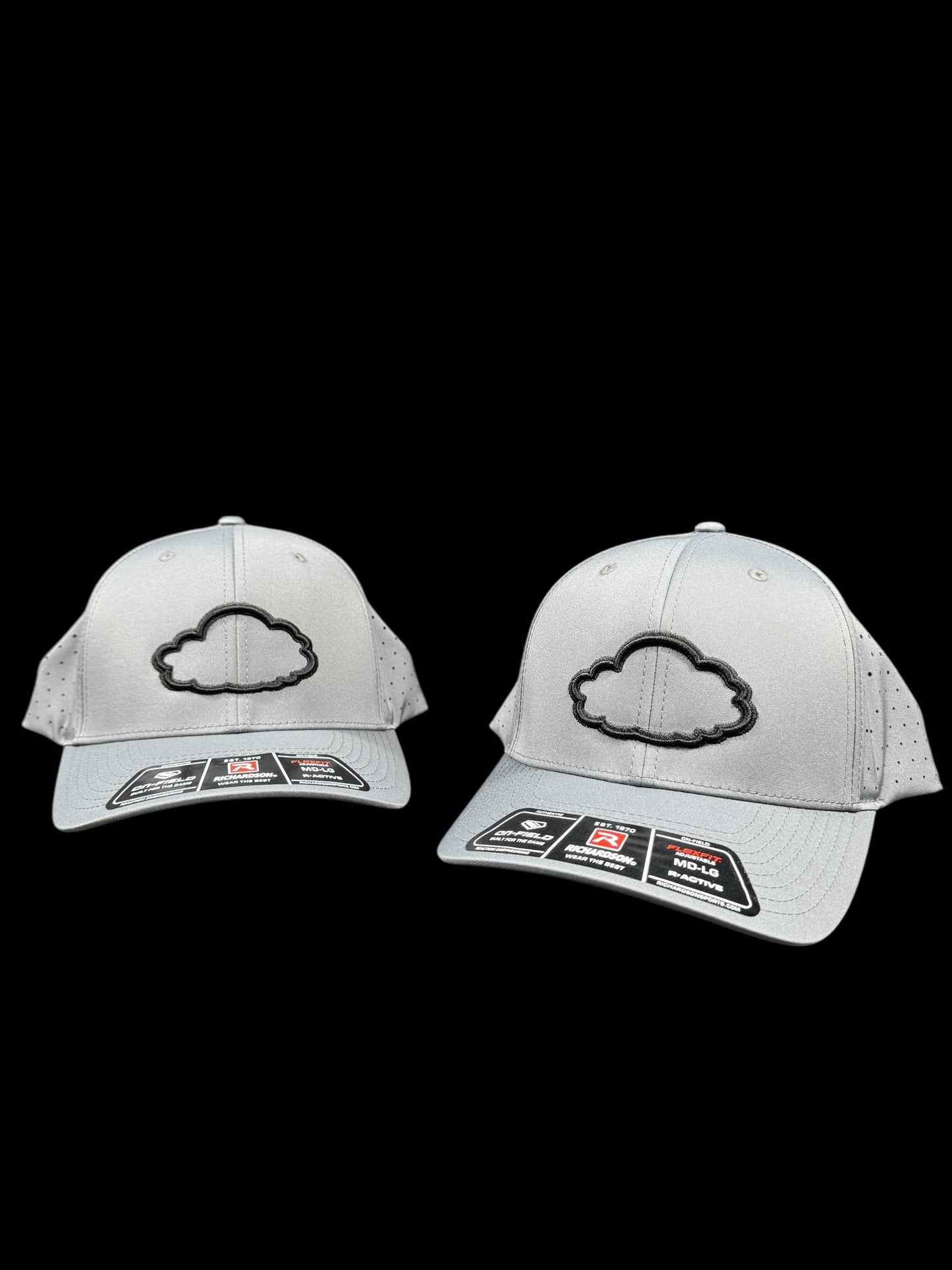 Gray Cloud Puff Hat